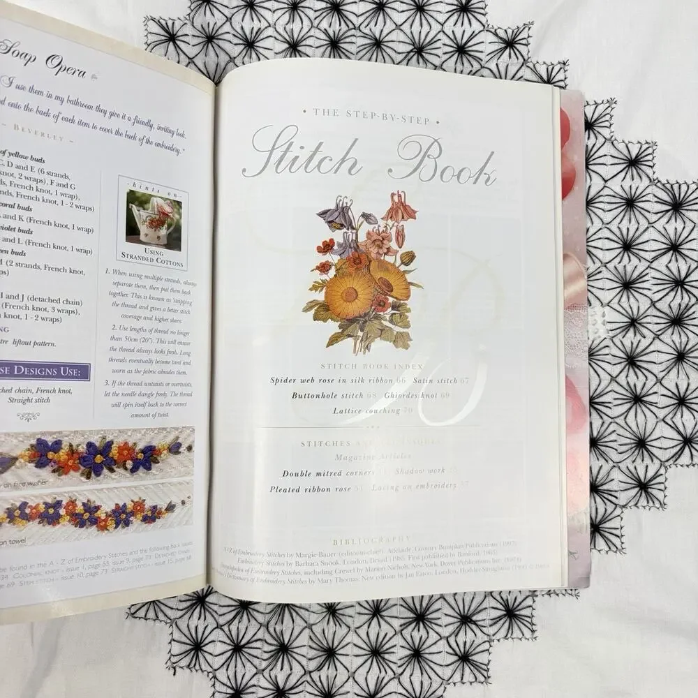 Inspirations Embroidery Magazine 1999 Issue 22 Floral Cottage Seashell Nursery